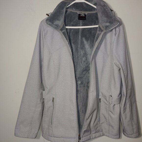 Zeroxposur Soft-shell Rain Jacket Size XL Light Grey - Picture 4 of 13